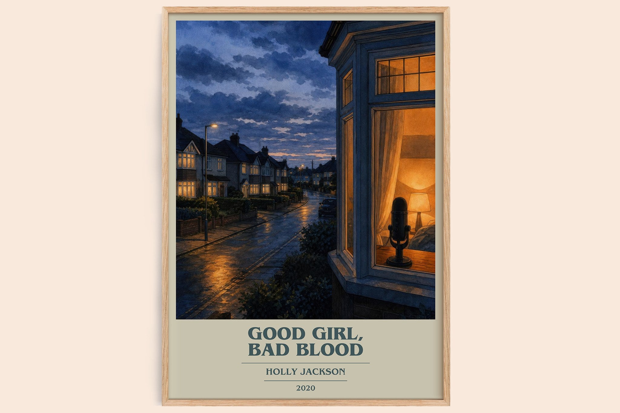 Good Girl, Bad Blood Book Cover Poster by Holly Jackson