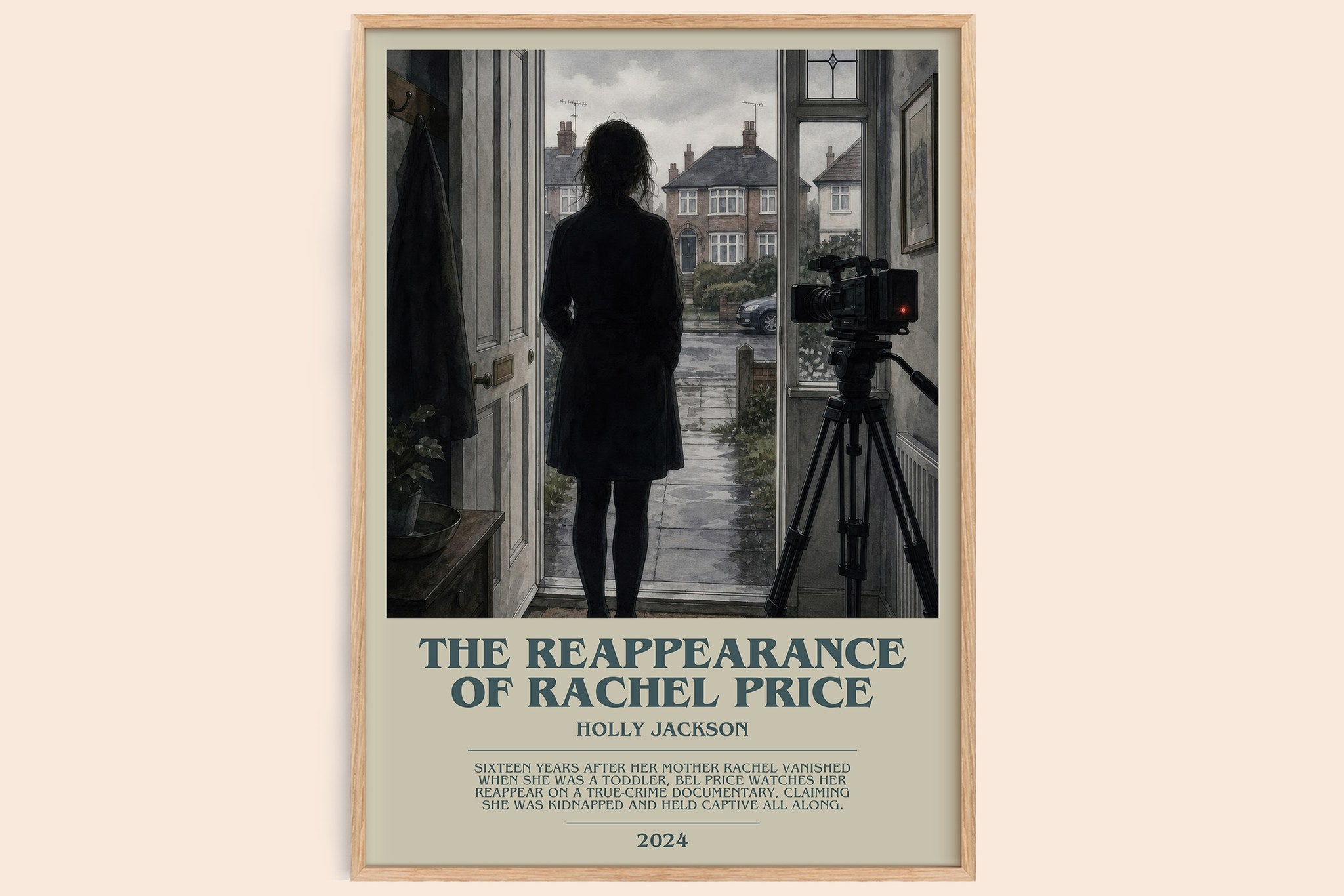 The Reappearance of Rachel Price Bookish Wall Art by Holly Jackson