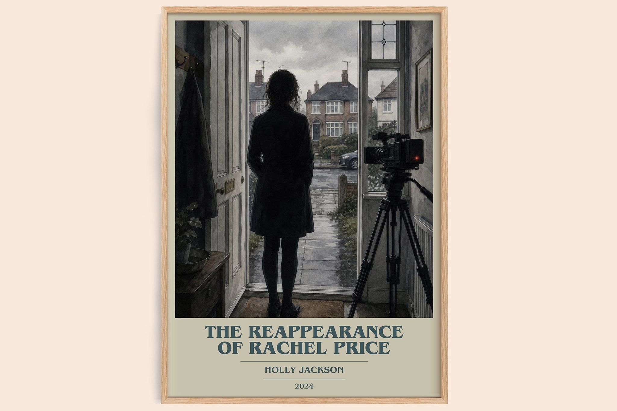 The Reappearance of Rachel Price Book Cover Poster by Holly Jackson