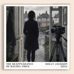 The Reappearance of Rachel Price literary book poster by Holly Jackson – framed literary art print