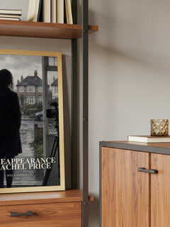 The Reappearance of Rachel Price book watercolour illustration paper finish options – matte satin gloss