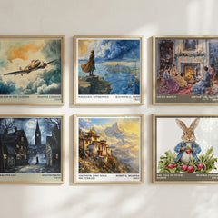 The Monk Who Sold His Ferrari literary art print colour and style options – Robin S. Sharma book art