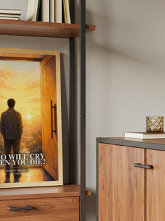 Who Will Cry When You Die? book watercolour illustration paper finish options – matte satin gloss