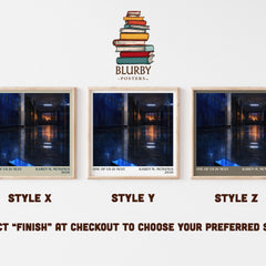 One of us is next literary print in frame leaning in hallway – young adult wall art
