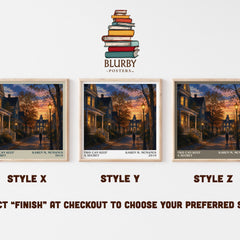 Two Can Keep a Secret literary print in frame leaning in hallway – young adult wall art