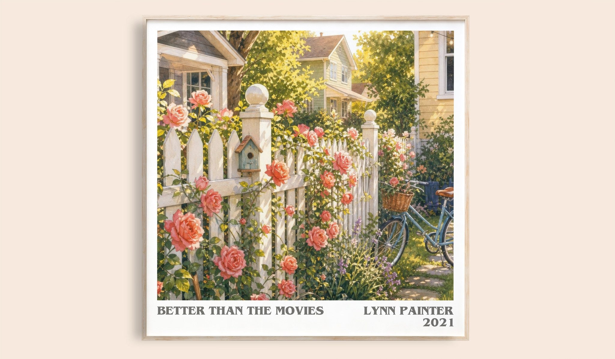 Better Than the Movies Literary Art Print by Lynn Painter