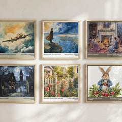 Better Than the Movies literary art print colour and style options – Lynn Painter book art