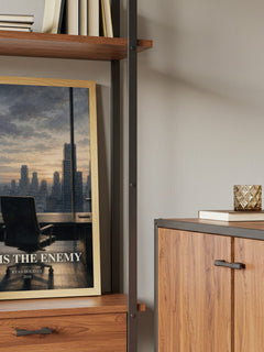 Ego is the Enemy book watercolour illustration paper finish options – matte satin gloss