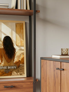 Home Body book watercolour illustration paper finish options – matte satin gloss