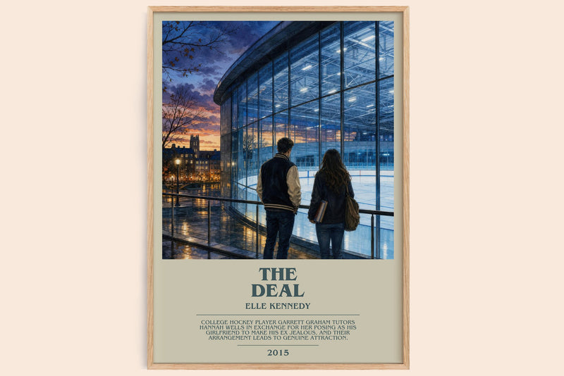 The Deal Bookish Wall Art by Elle Kennedy (Modern style)