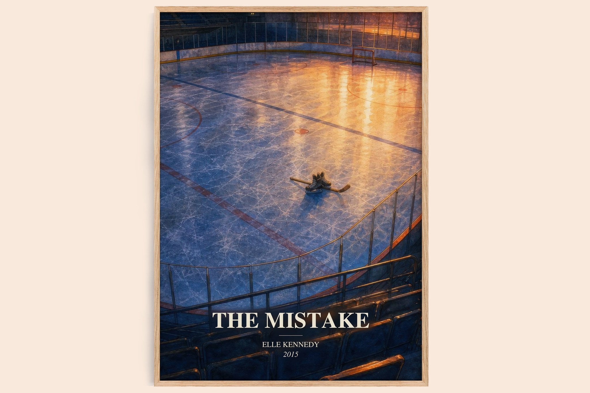 The Mistake Book Watercolour Illustration by Elle Kennedy