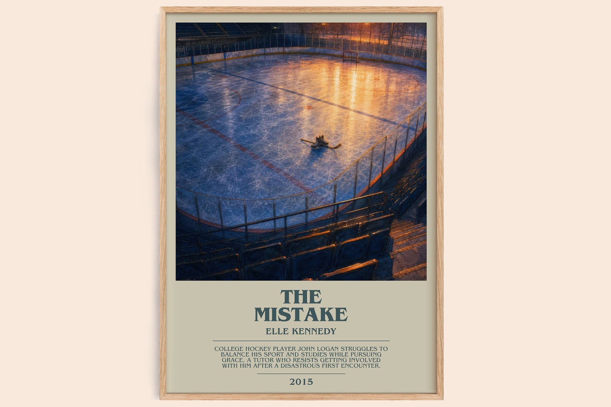 The Mistake Bookish Wall Art by Elle Kennedy