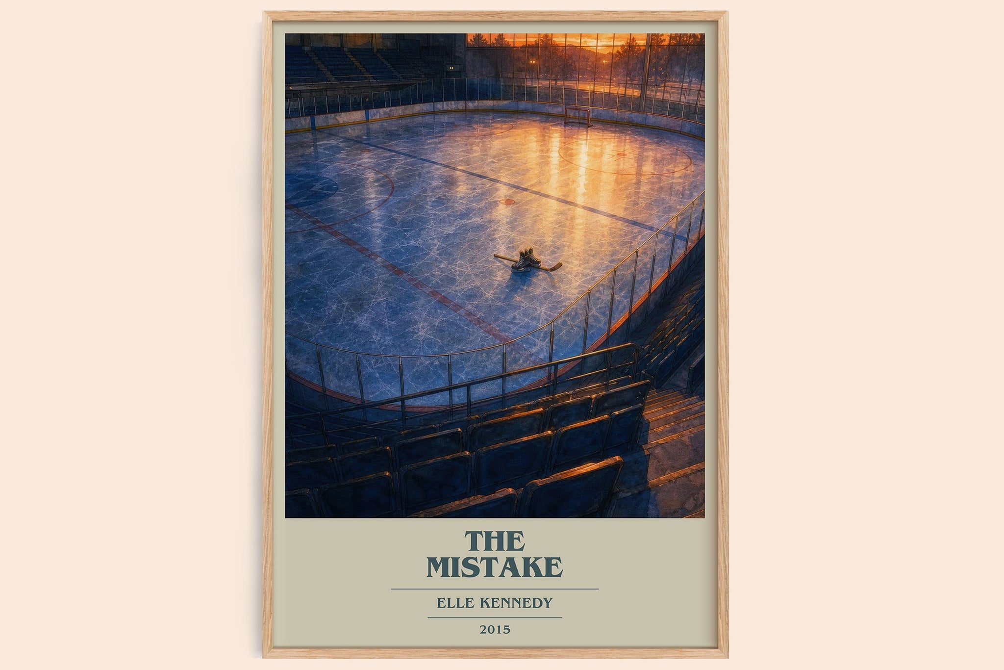 The Mistake Book Cover Poster by Elle Kennedy