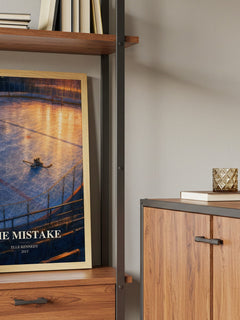 The Mistake book watercolour illustration paper finish options – matte satin gloss