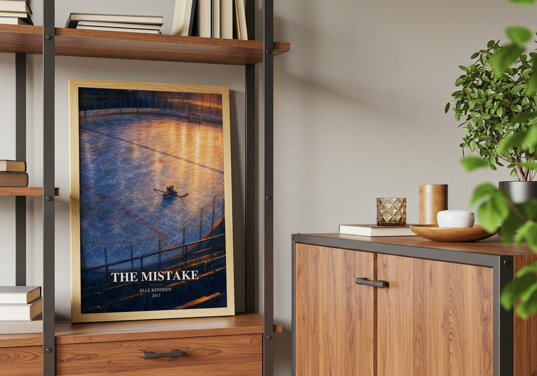 The Mistake book watercolour illustration paper finish options – matte satin gloss