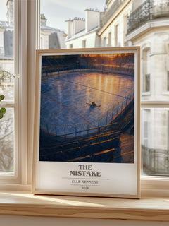 The Mistake book cover poster colour and style options – Elle Kennedy book art
