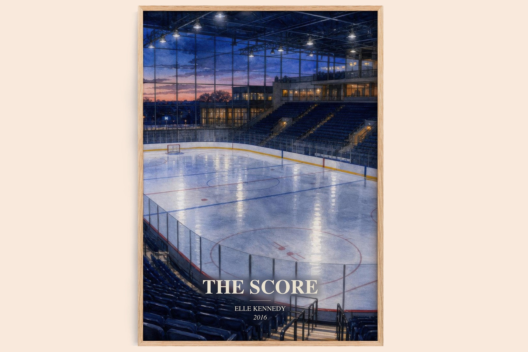 The Score Book Watercolour Illustration by Elle Kennedy