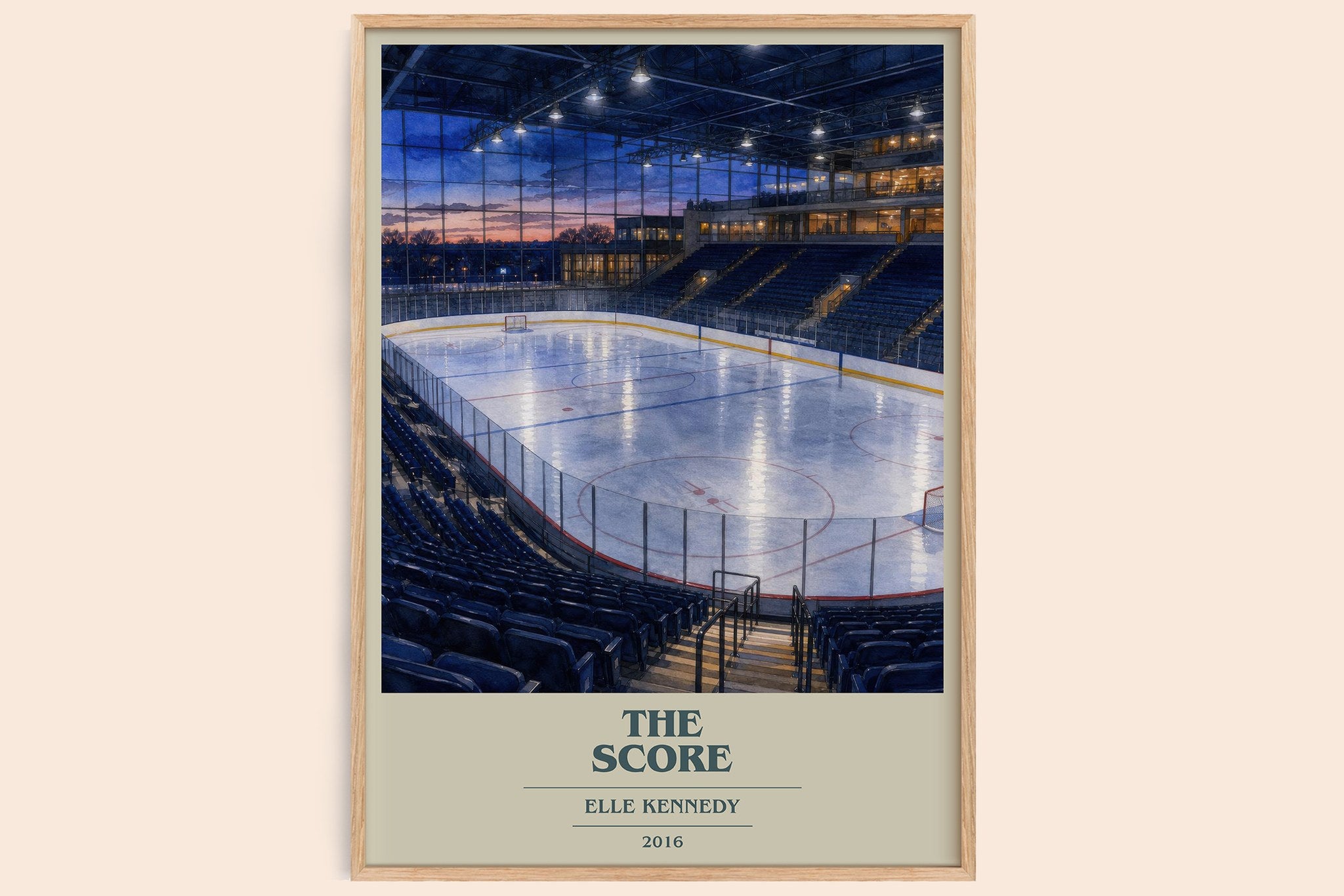 The Score Book Cover Poster by Elle Kennedy