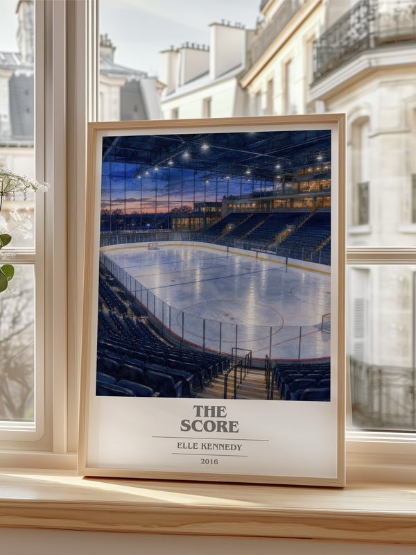The Score book cover poster colour and style options – Elle Kennedy book art