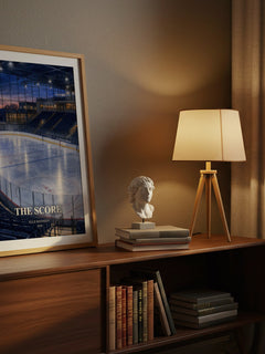 The Score watercolour print on bookshelf – Elle Kennedy fan gift