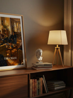 The Chase watercolour print on bookshelf – Elle Kennedy fan gift