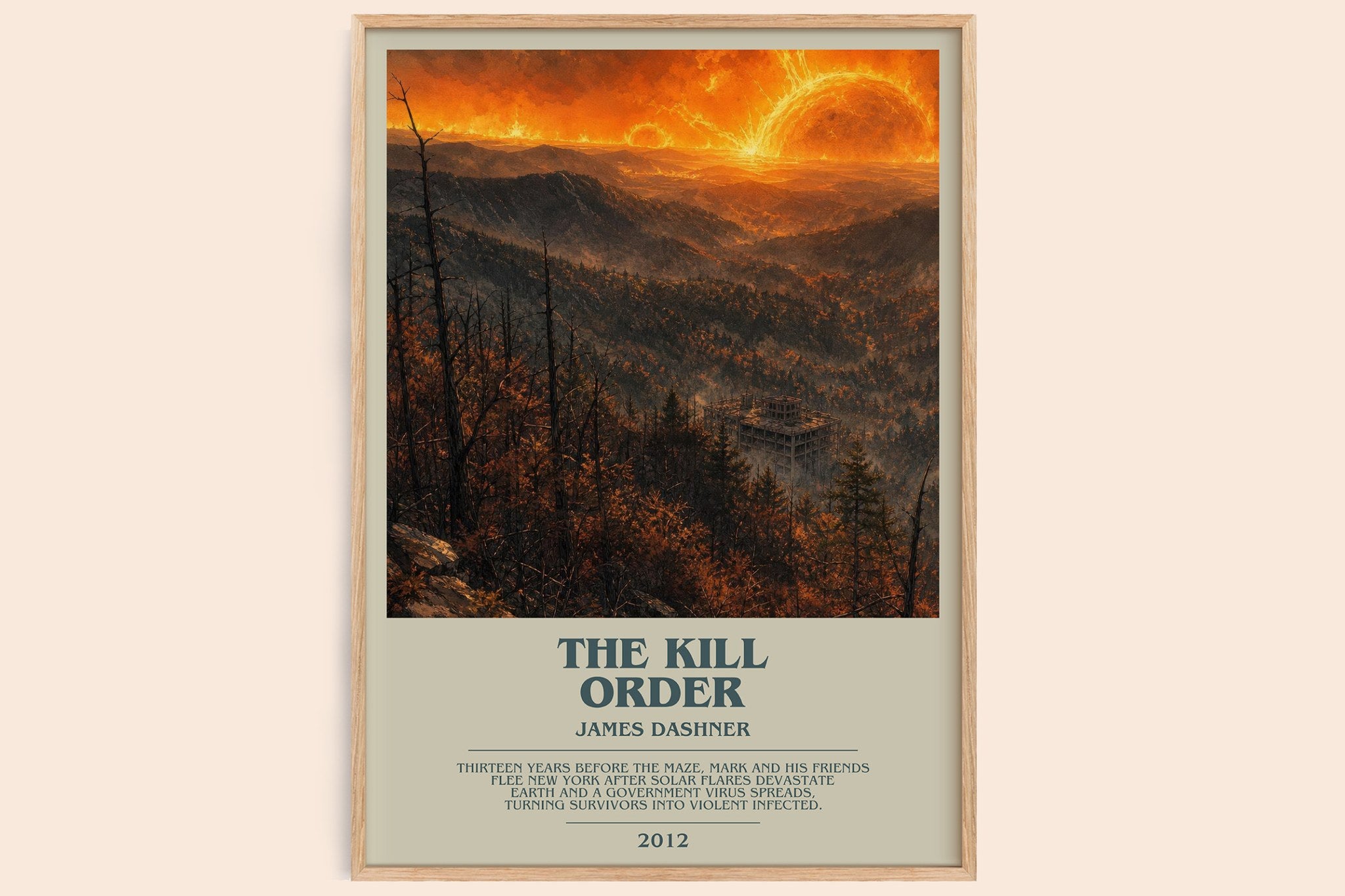 The Kill Order Bookish Wall Art by James Dashner