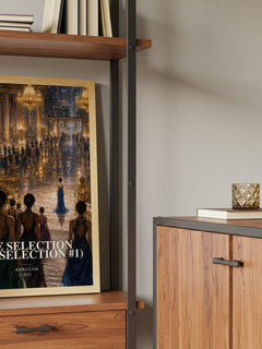 The Selection (The Selection #1) book watercolour illustration paper finish options – matte satin gloss
