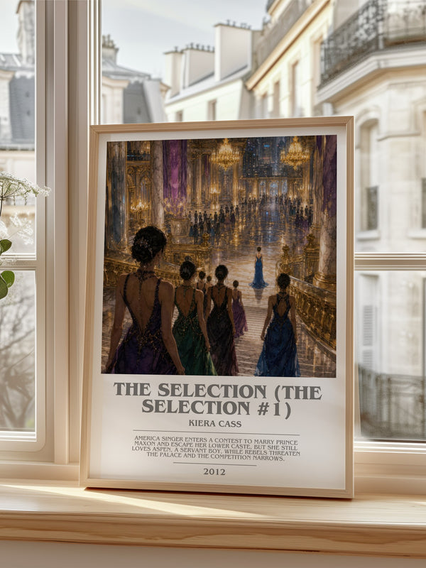 The Selection (The Selection #1) bookish poster colour and style options – Kiera Cass book art