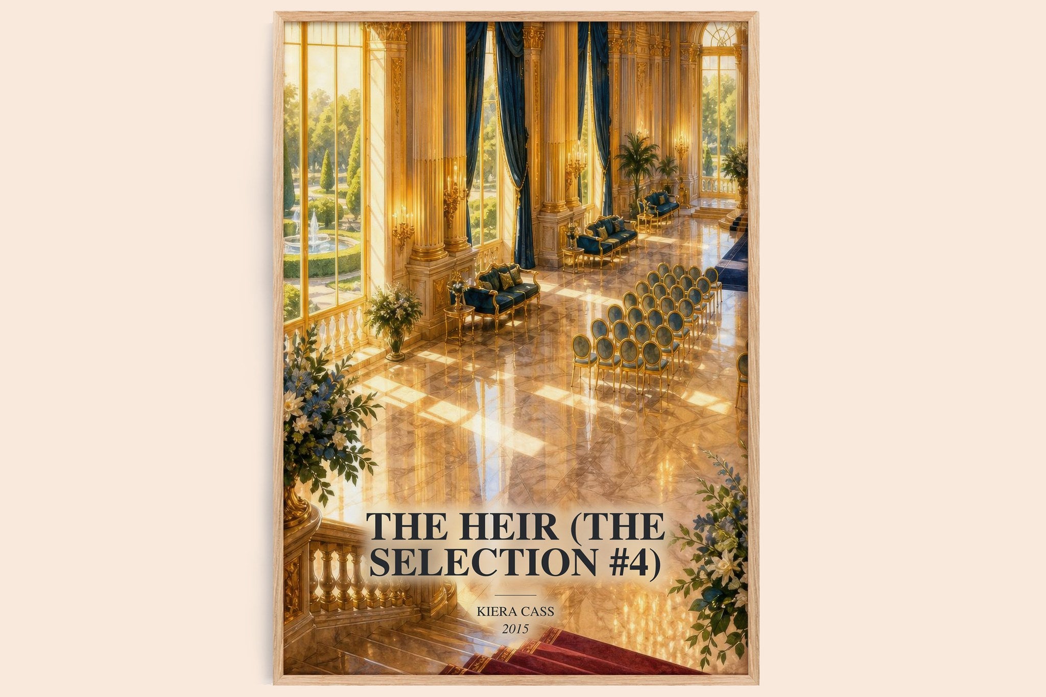 Heir (The Selection #4) Book Watercolour Illustration by Kiera Cass