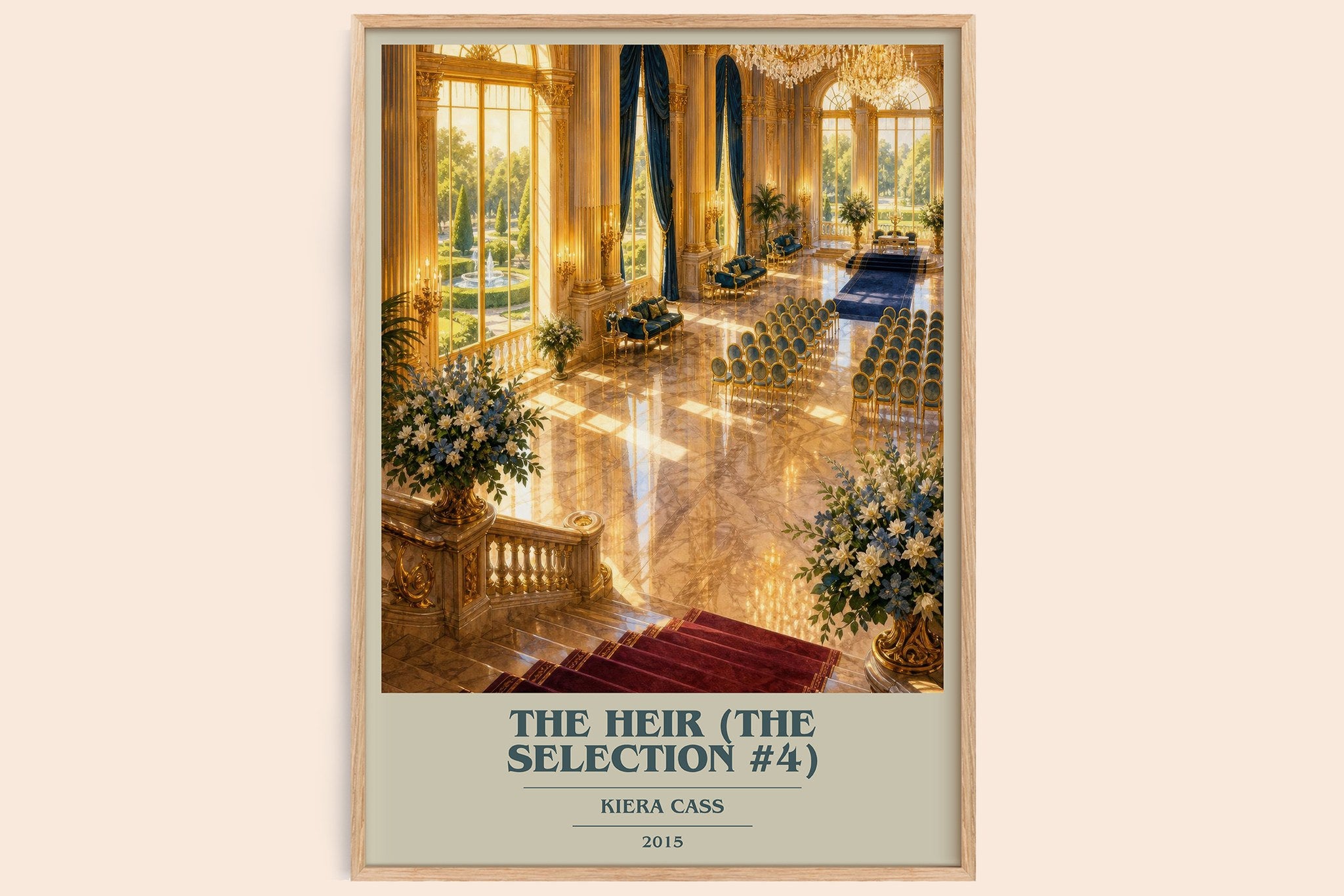 The Heir (The Selection #4) Book Cover Poster by Kiera Cass