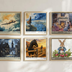 Taming the Star Runner literary art print colour and style options – S. E. Hinton book art