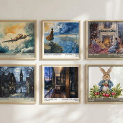 The Inheritance Games literary art print colour and style options – Jennifer Lynn Barnes book art