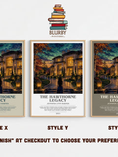 The Hawthorne Legacy Bookish Wall Art by Jennifer Lynn Barnes – image 4