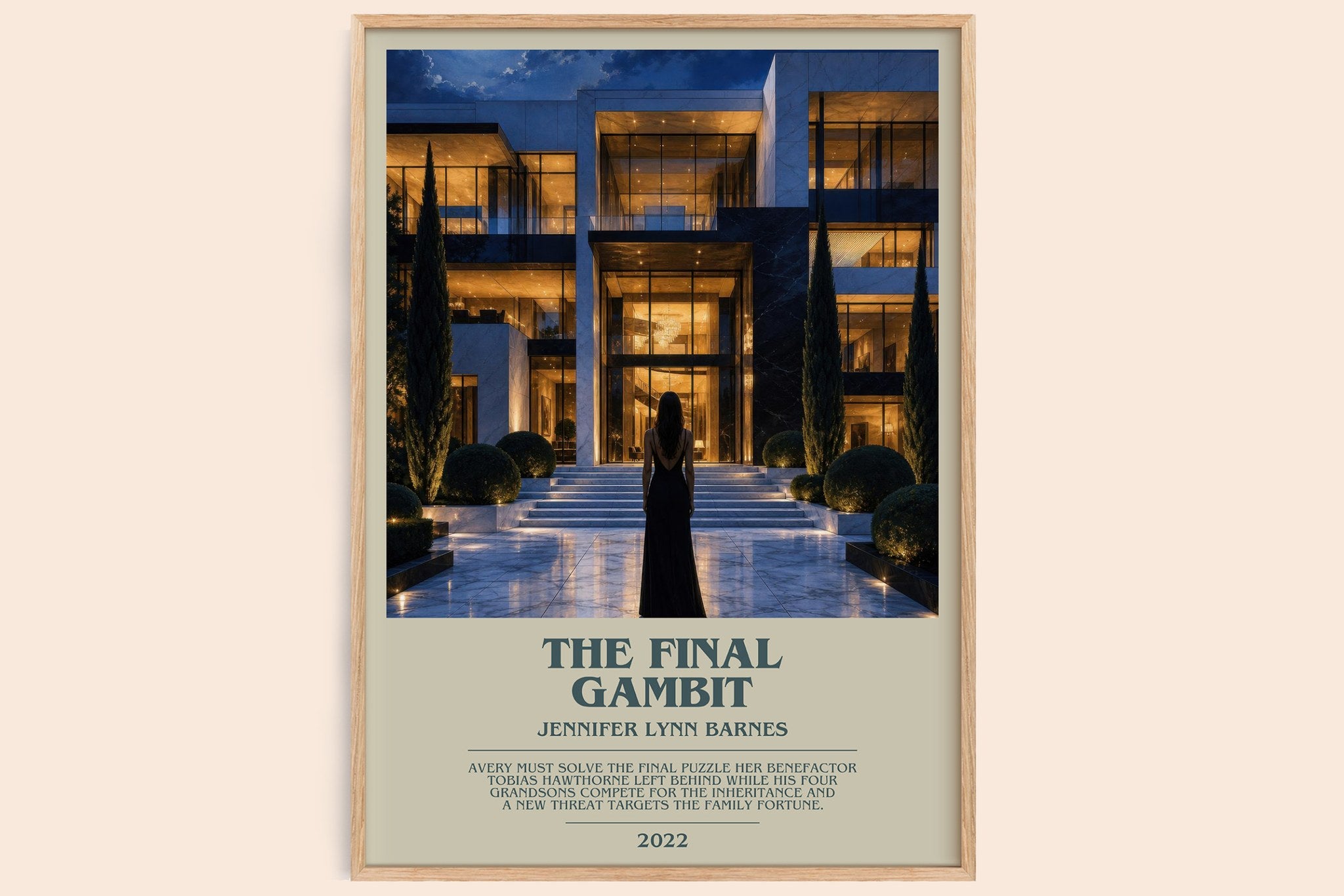The Final Gambit Bookish Wall Art by Jennifer Lynn Barnes