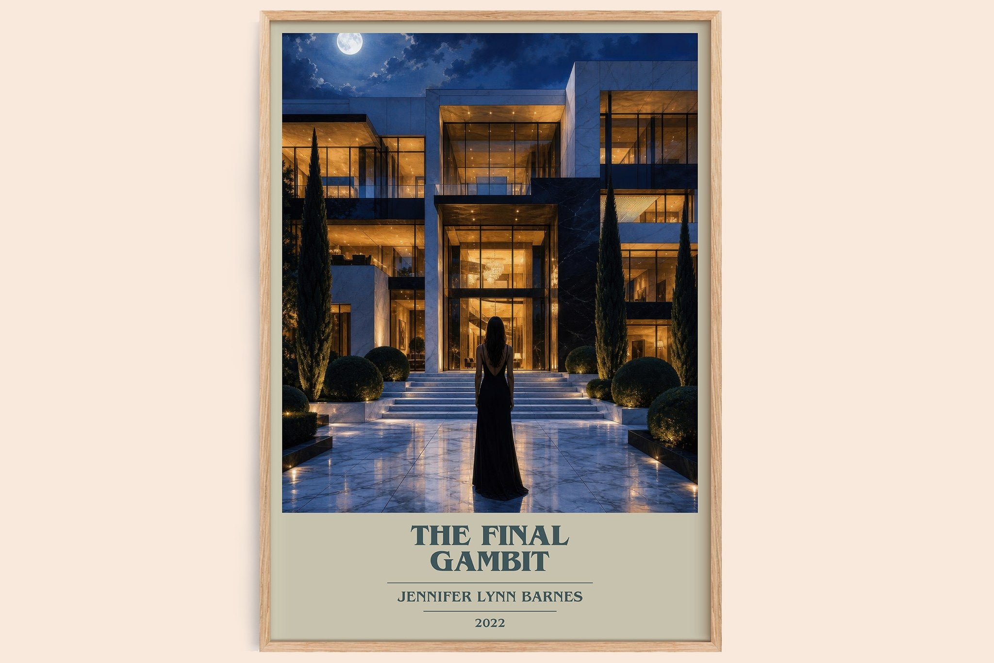 The Final Gambit Book Cover Poster by Jennifer Lynn Barnes