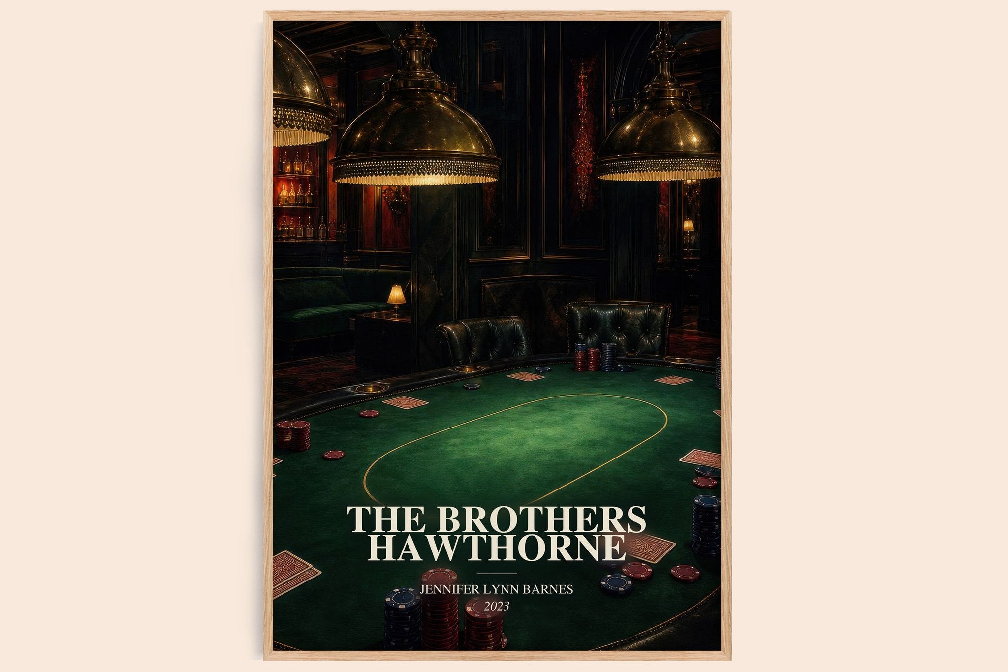 Brothers Hawthorne Book Watercolour Illustration by J. Barnes