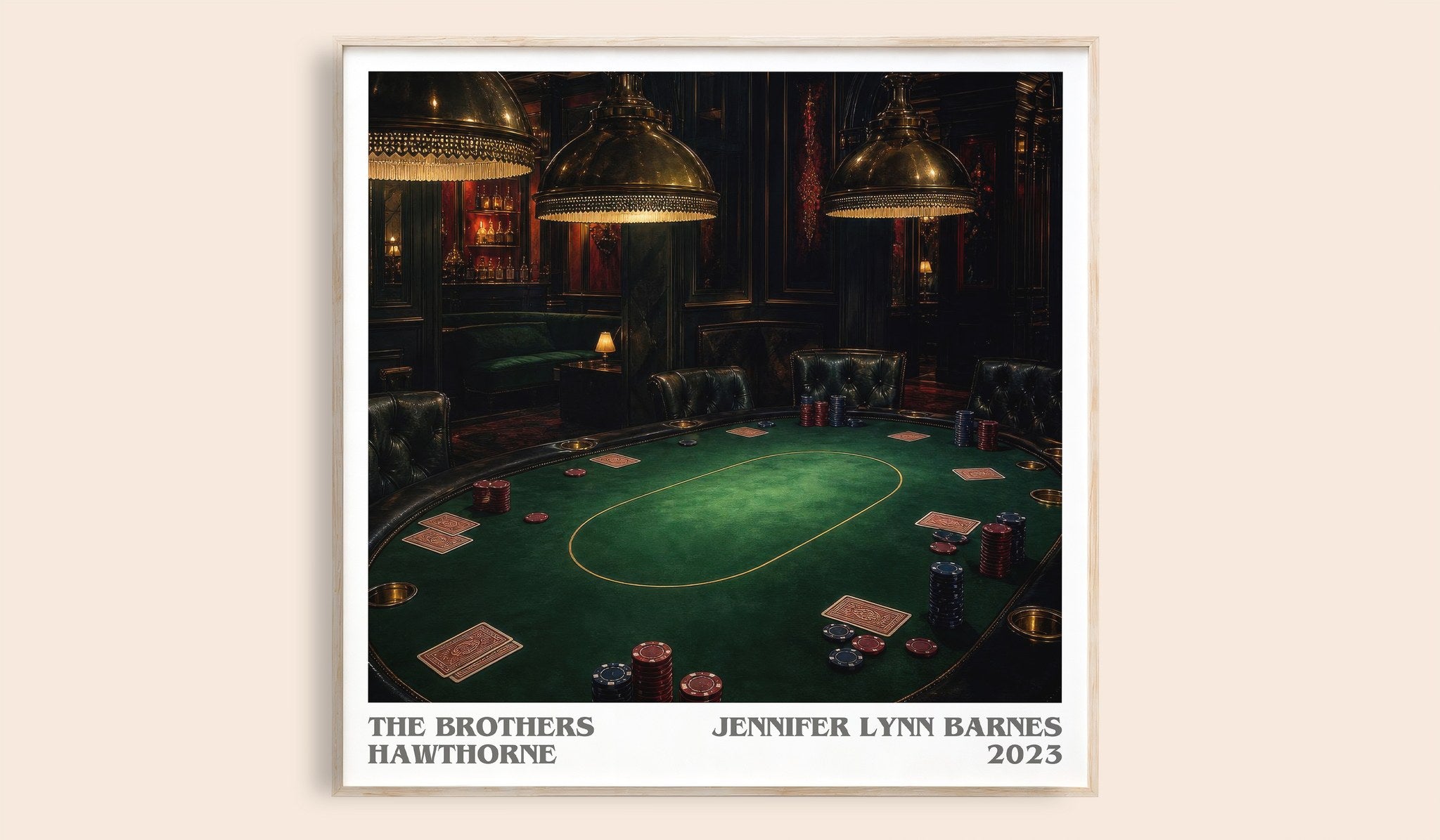 The Brothers Hawthorne Literary Art Print by Jennifer Lynn Barnes