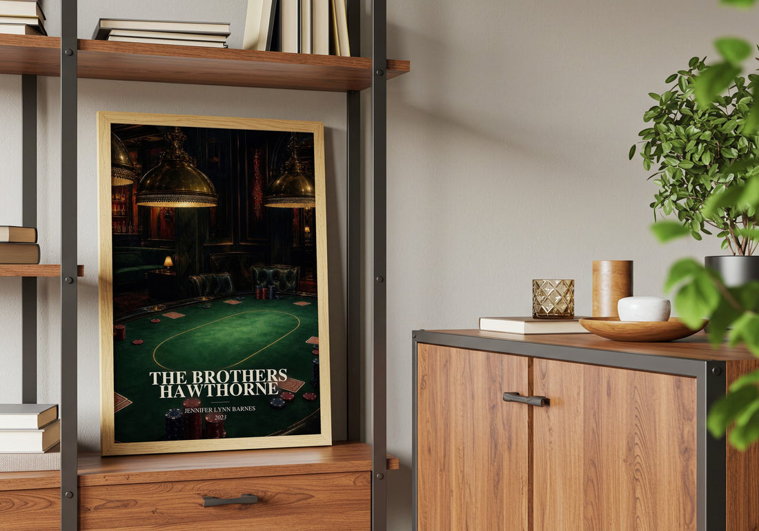 The Brothers Hawthorne book watercolour illustration paper finish options – matte satin gloss