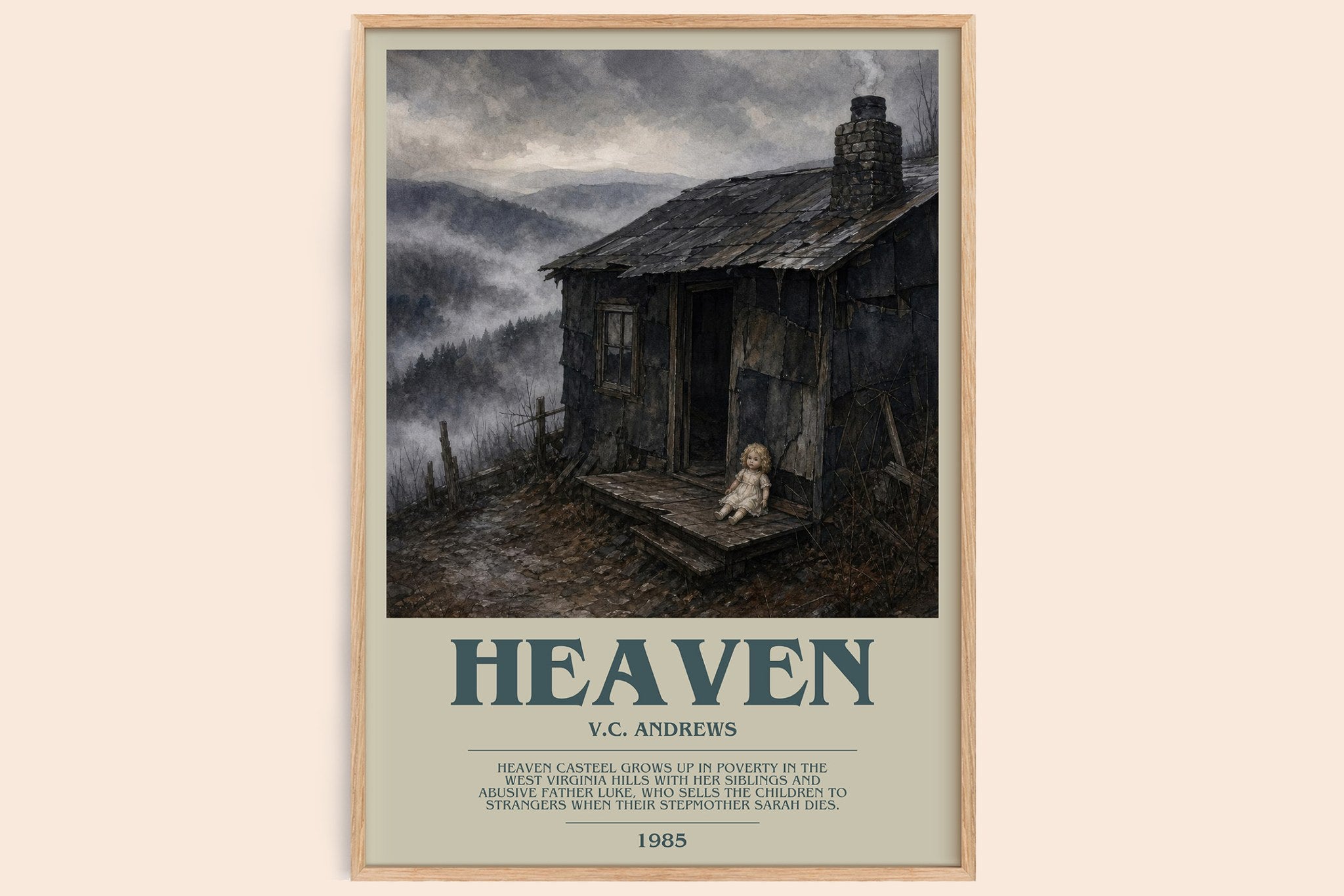 Heaven Bookish Wall Art by V.C. Andrews