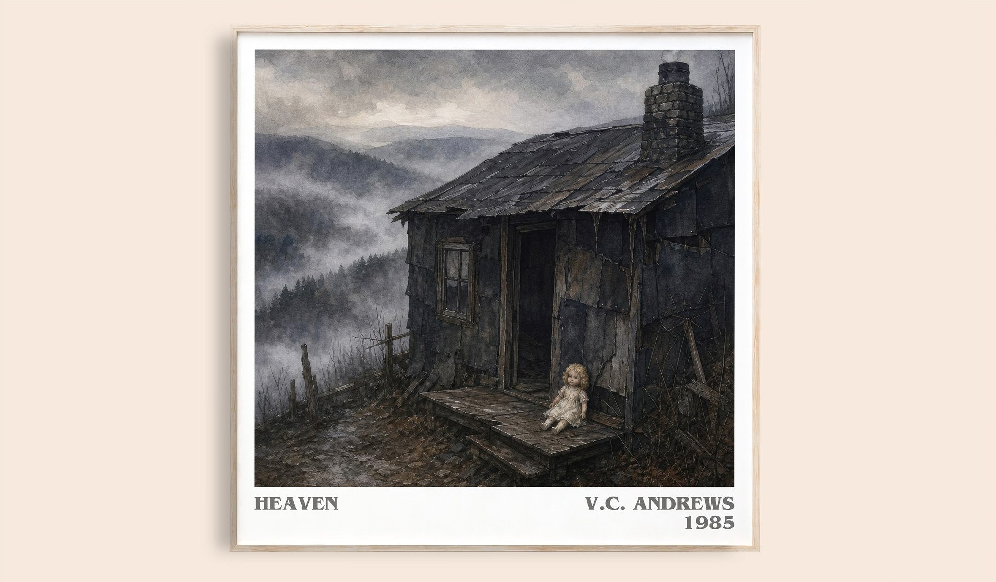 Heaven Literary Art Print by V.C. Andrews