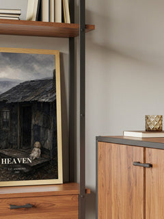 Heaven book watercolour illustration paper finish options – matte satin gloss