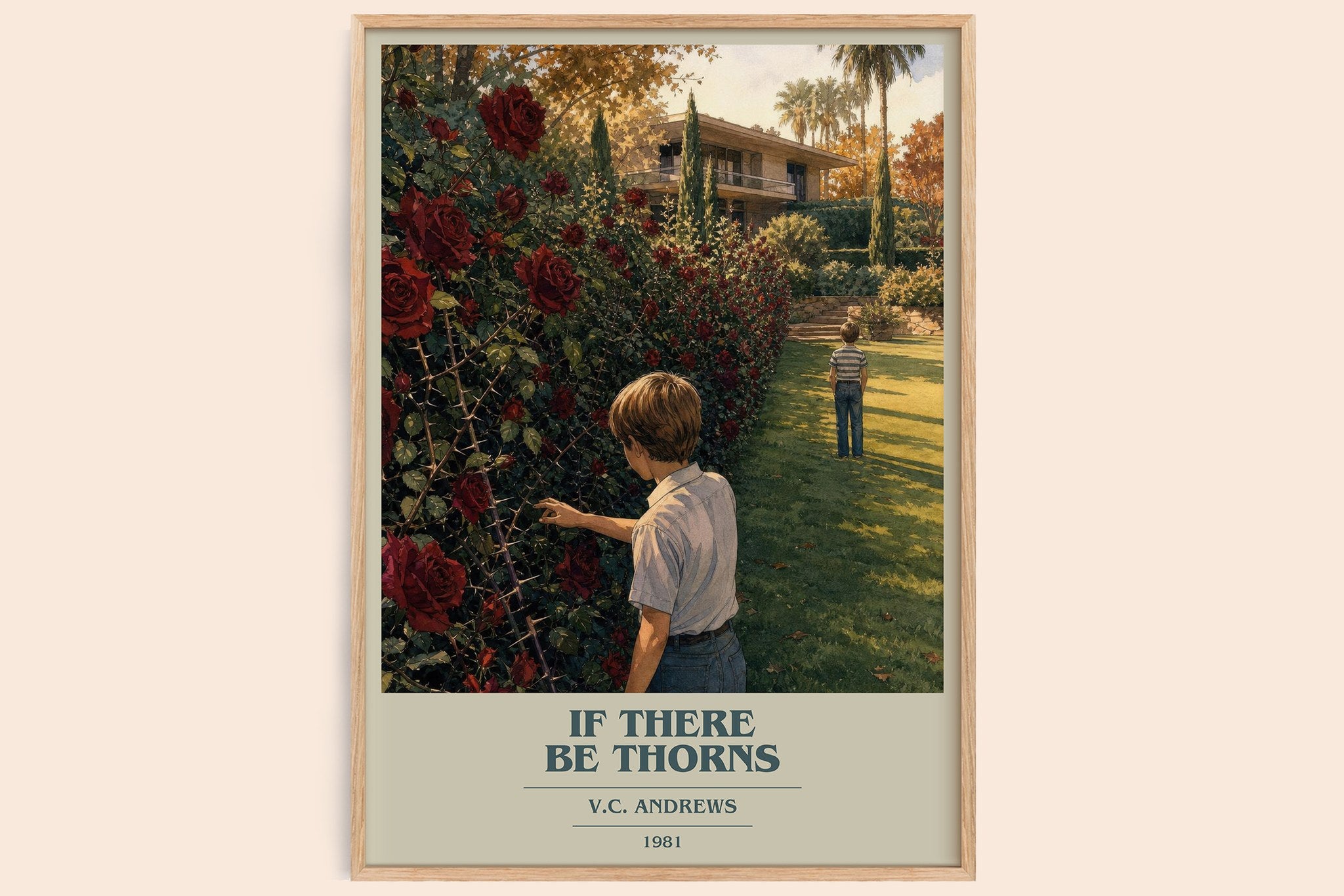 If There Be Thorns Book Cover Poster by V.C. Andrews