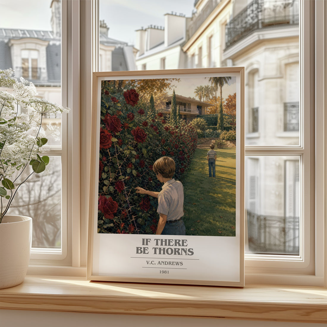 If There Be Thorns book cover poster colour and style options – V.C. Andrews book art