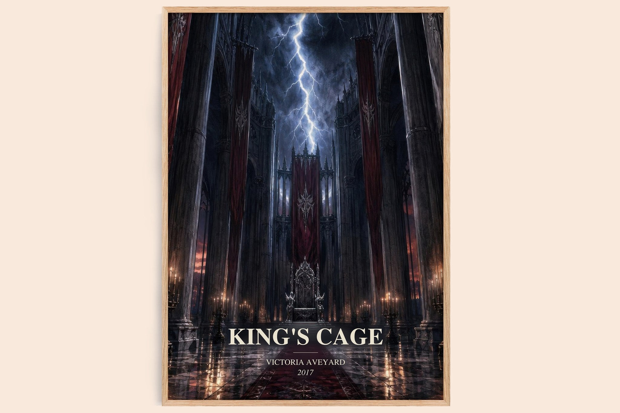 King's Cage Book Watercolour Illustration by Victoria Aveyard
