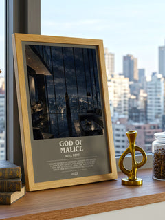 God of Malice Bookish Wall Art by Rina Kent – image 3