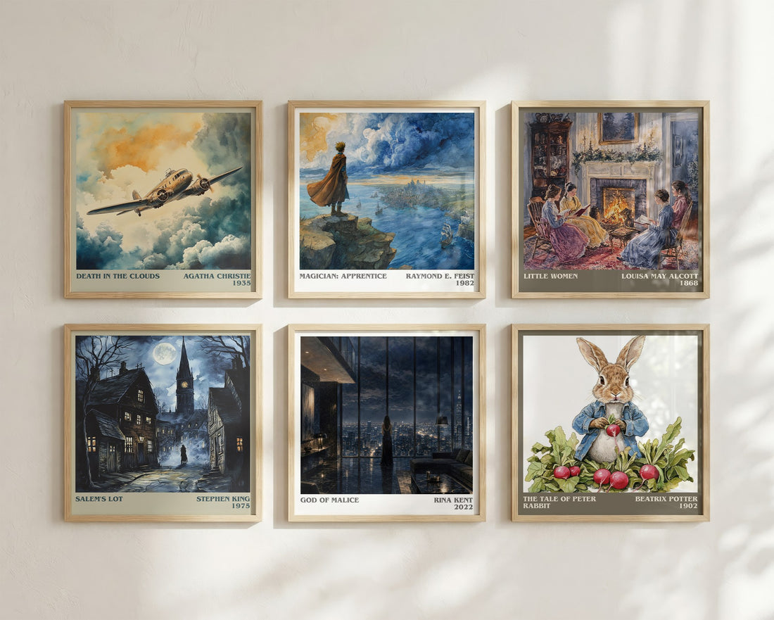 God of Malice literary art print colour and style options – Rina Kent book art