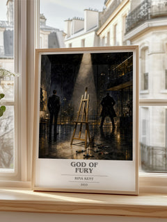 God of Fury book cover poster colour and style options – Rina Kent book art
