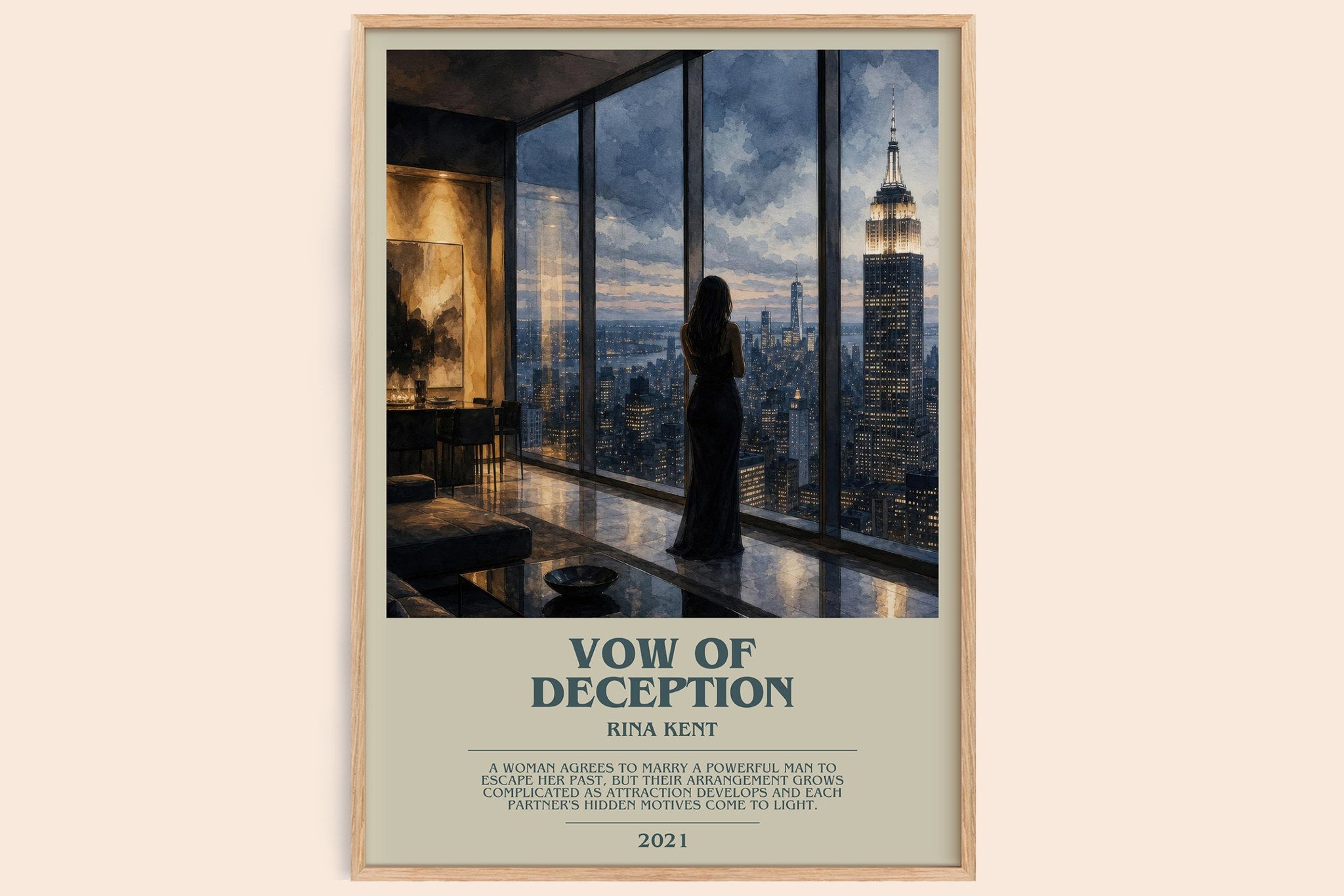 Vow of Deception Bookish Wall Art by Rina Kent