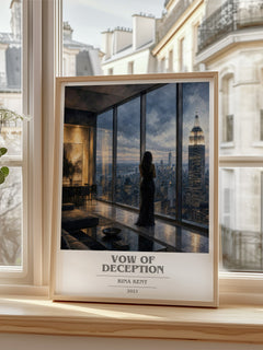 Vow of Deception book cover poster colour and style options – Rina Kent book art