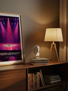 Tales from a Not-so-talented Pop Star (Dork Diaries #3) watercolour print on bookshelf – Rachel Renée Russell fan gift